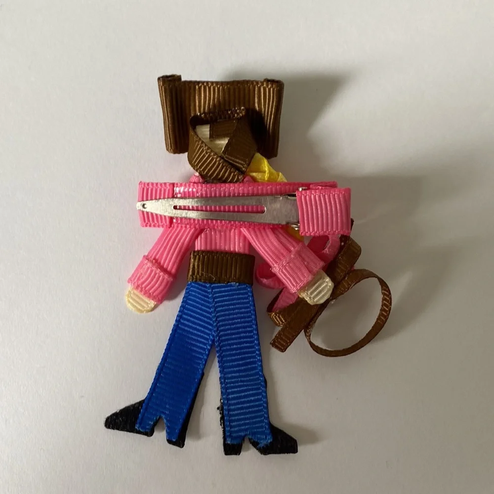 Western Cowgirl Horse Hair Clips